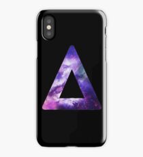 Bastille Triangle Logo (Galaxy Print) iPhone Case