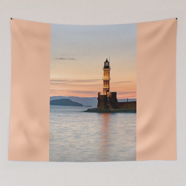Item preview, Chania port Lighthouse Crete designed and sold by Weston  Westmoreland.