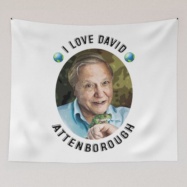 Item preview, I Love David Attenborough designed and sold by KymaniMayo94.