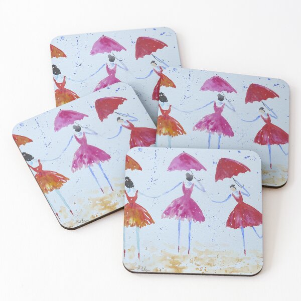 Item preview, Ballerinas dancing in the rain ! designed and sold by Casimirasart.