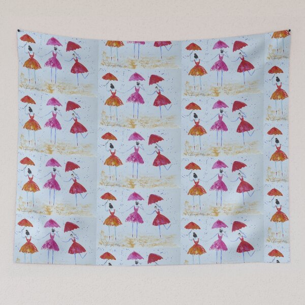 Item preview, Ballerinas dancing in the rain ! designed and sold by Casimirasart.