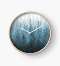 My Misty Secret Forest Clock