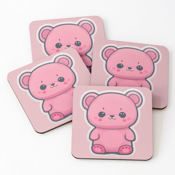 Item preview, Cute pink teddy bear designed and sold by Majkel & Majkel.