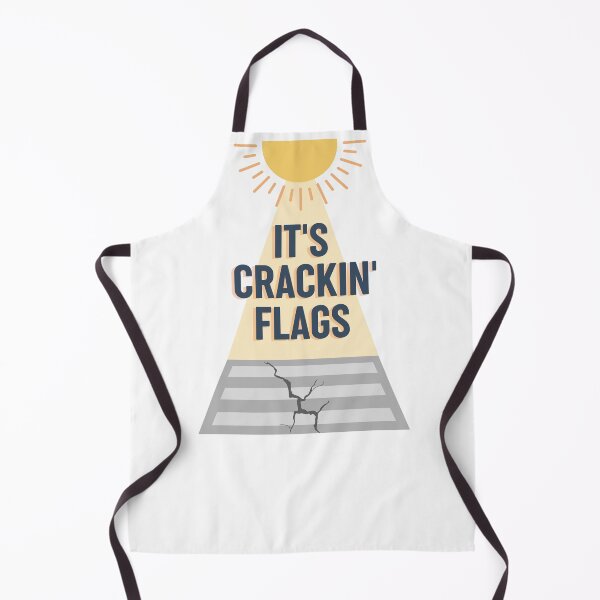Item preview, Lancashire humour - It's cracking flags designed and sold by oyptjewellery.
