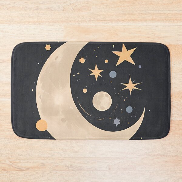 Item preview, Witchy Celestial and Moon Boho Minimalist Art designed and sold by Yellowriversss.
