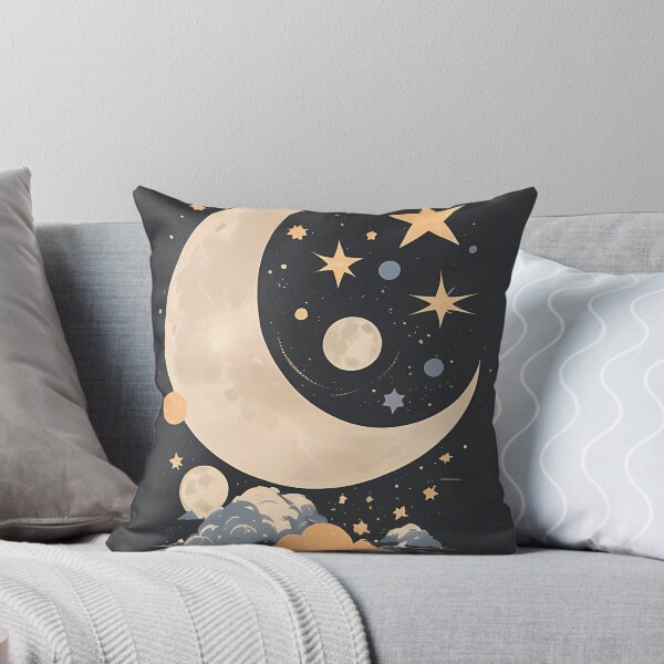 Item preview, Witchy Celestial and Moon Boho Minimalist Art designed and sold by Yellowriversss.