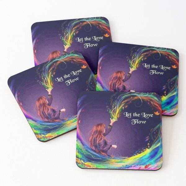 Item preview, let love flow designed and sold by ritusdesigns.