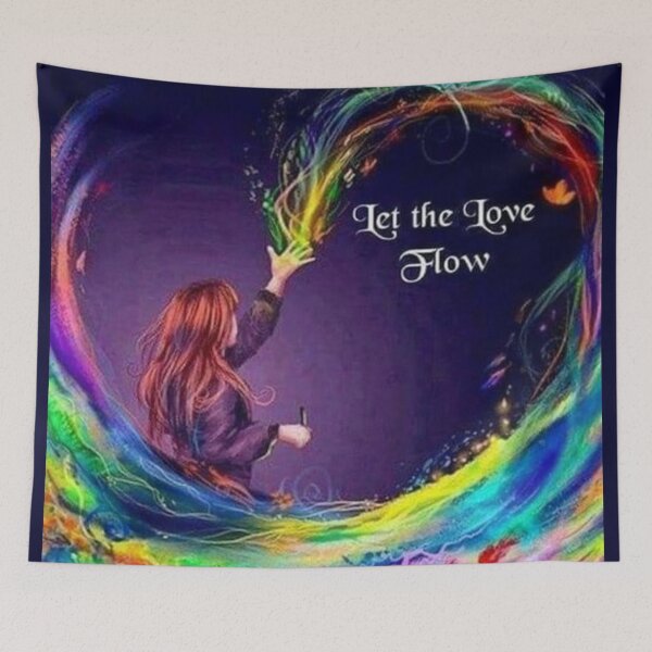 Item preview, let love flow designed and sold by ritusdesigns.