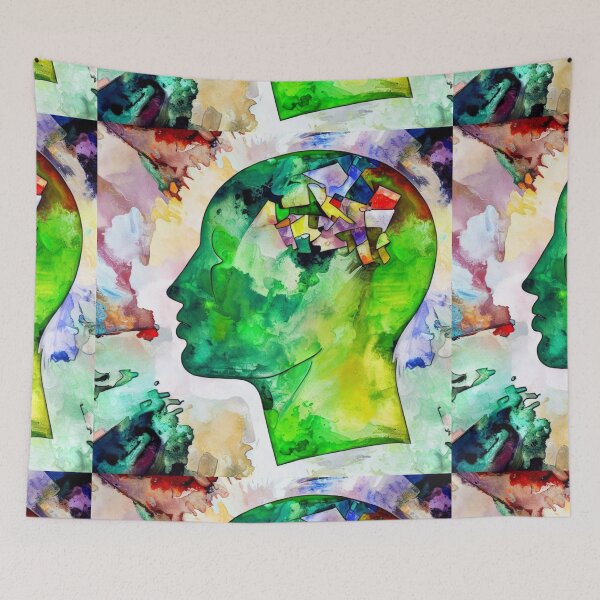 Item preview, Green Head 1 designed and sold by rayo-art.
