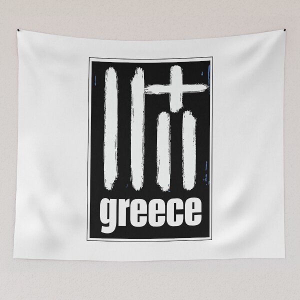 Item preview, Greek Flag Growing Up Greek Greece designed and sold by ProjectX23.