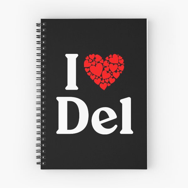 Item preview, Del Heart - I Love Del designed and sold by MiraclePitts.