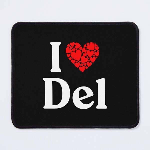 Item preview, Del Heart - I Love Del designed and sold by MiraclePitts.