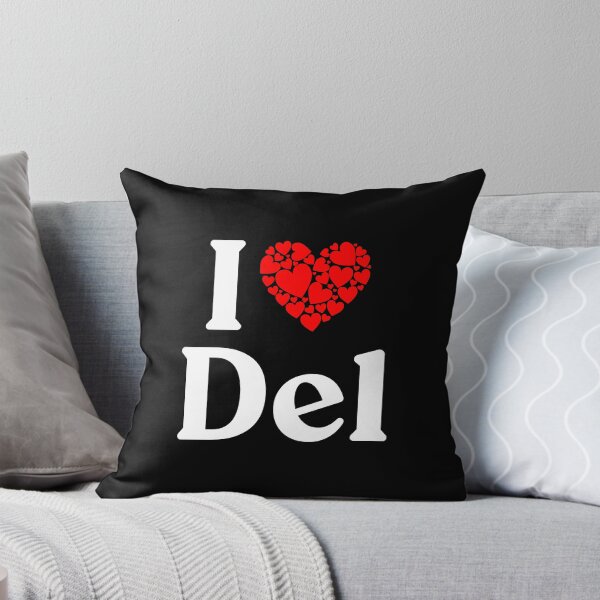 Item preview, Del Heart - I Love Del designed and sold by MiraclePitts.
