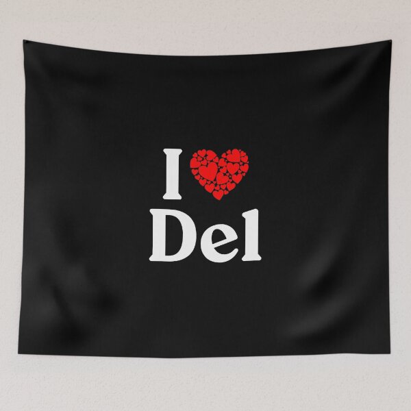 Item preview, Del Heart - I Love Del designed and sold by MiraclePitts.
