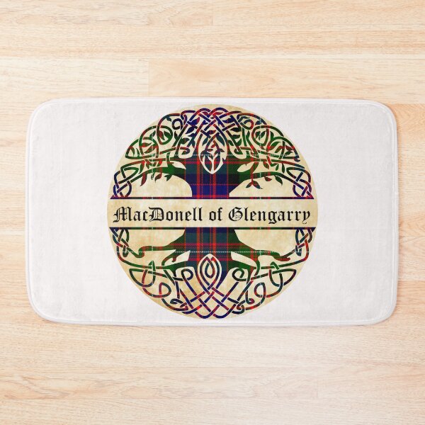 Item preview, MacDonell of Glengarry Tree of Life Clan Scottish Surname tartan designed and sold by BagTown Clans.