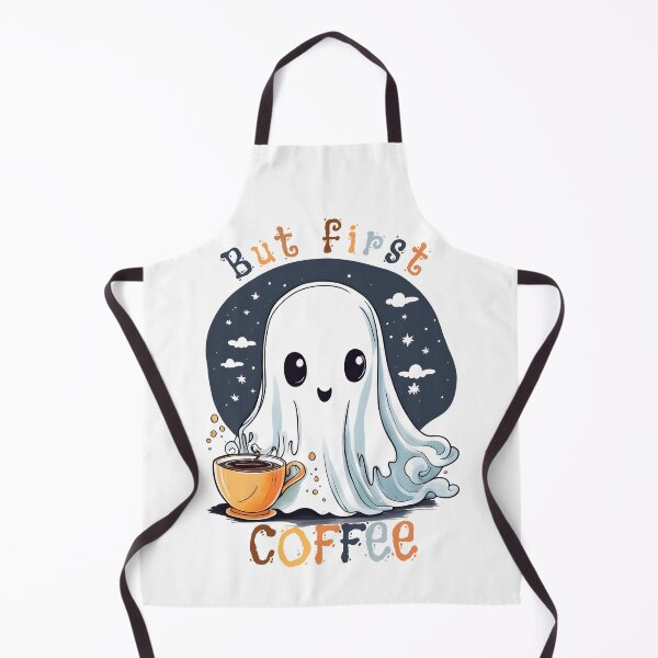 Item preview, Coffee Lover Boo-Jee Ghost But First Coffee X designed and sold by DevemDavam.