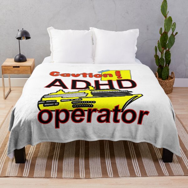 Item preview, Caution! ADHD Marine Vessel Ship Yacht Boat Operator designed and sold by Everyday365.