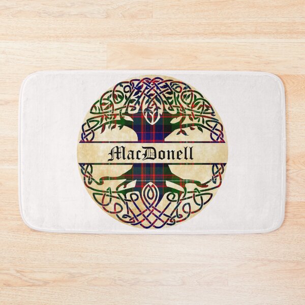 Item preview, MacDonell Tree of Life Clan Scottish Surname tartan designed and sold by BagTown Clans.
