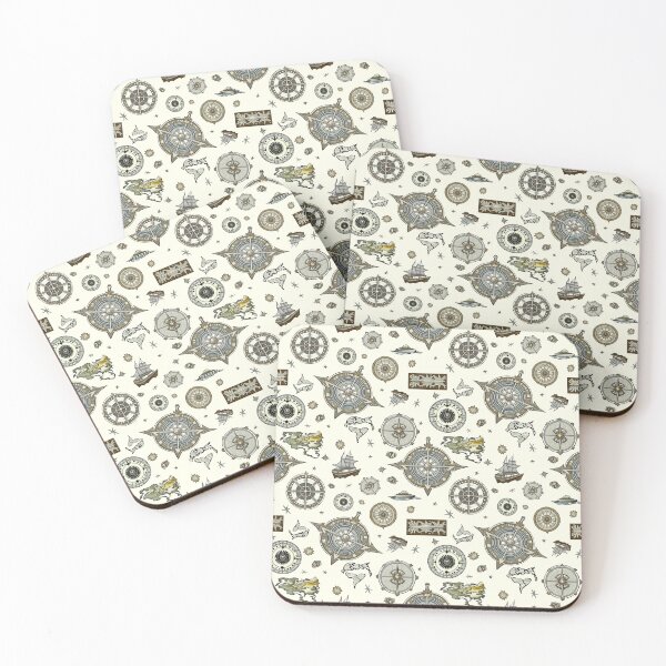 Item preview, Cartography, pattern designed and sold by AvotArt.