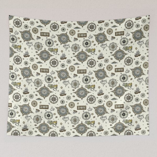 Item preview, Cartography, pattern designed and sold by AvotArt.