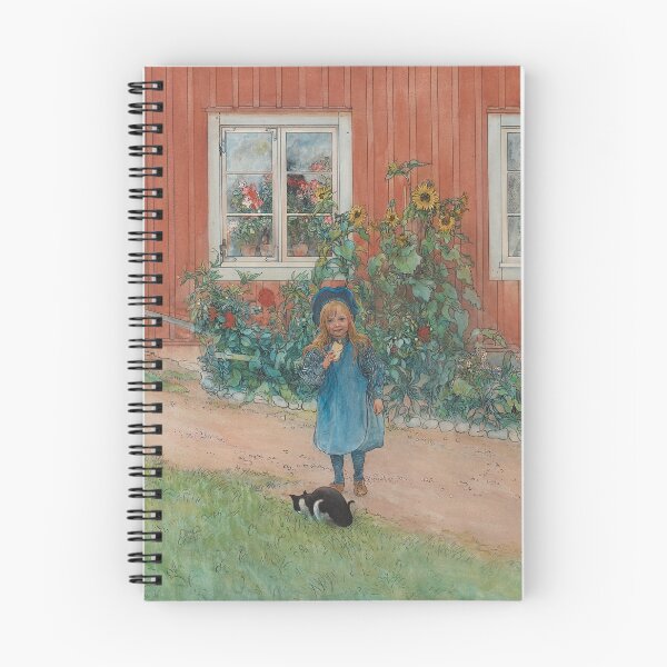 Item preview, Brita, a Cat and a Sandwich (1898) - Carl Larsson designed and sold by SALON DES ARTS.