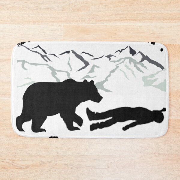 Item preview, Bear Attack Tip If Attacked Play Dead Funny Saying designed and sold by ELK20.