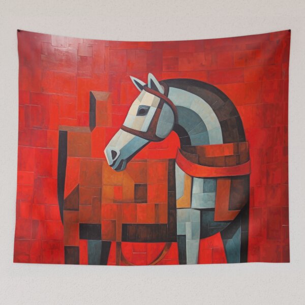Item preview, Horse Turns Head to See Us designed and sold by YoPedro.