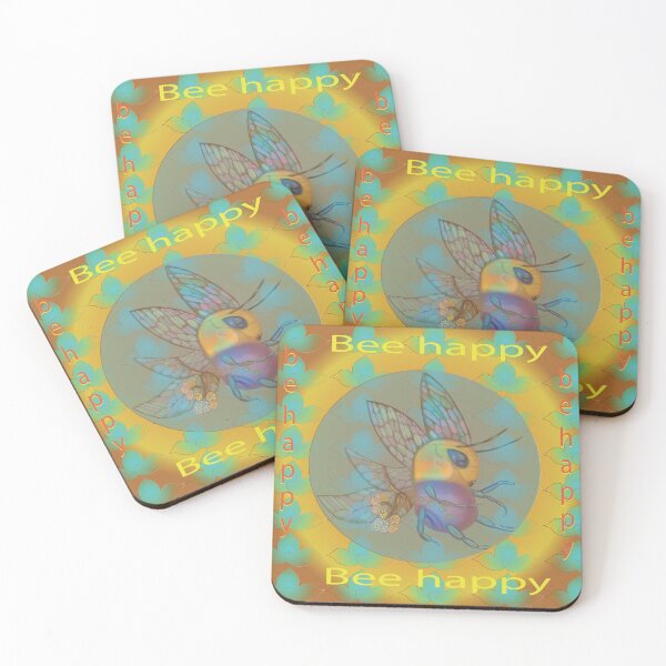 Item preview, bee happy like bees designed and sold by shimaart.