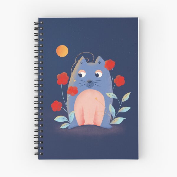 Item preview, gatito azul designed and sold by Clémentine Douilly.