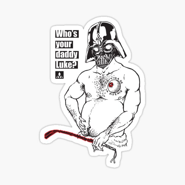 Mr Murdok - Who's your daddy Luke? Sticker