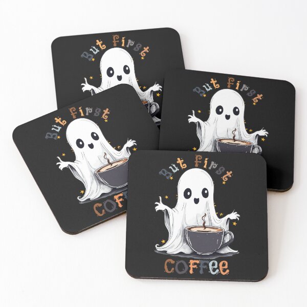 Item preview, Coffee Lover Boo-Jee Ghost But First Coffee XI designed and sold by DevemDavam.