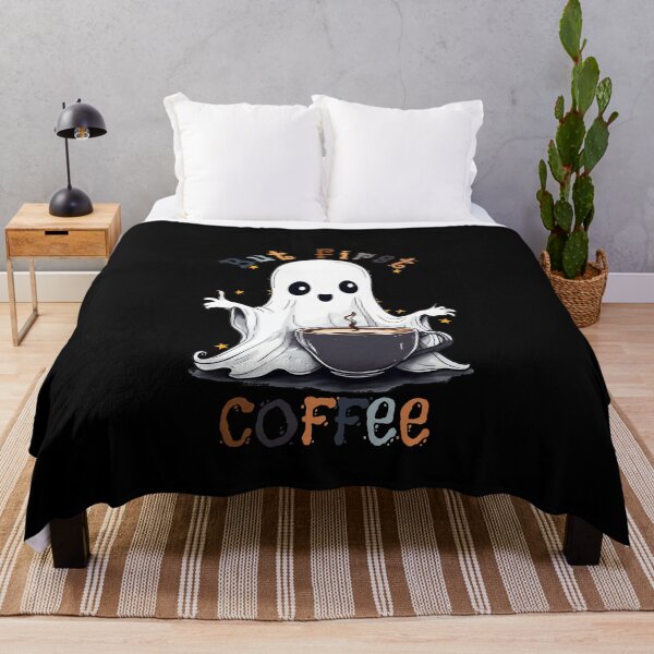 Item preview, Coffee Lover Boo-Jee Ghost But First Coffee XI designed and sold by DevemDavam.