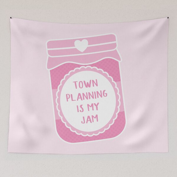 Item preview, Town Planning Is My Jam designed and sold by teesaurus.