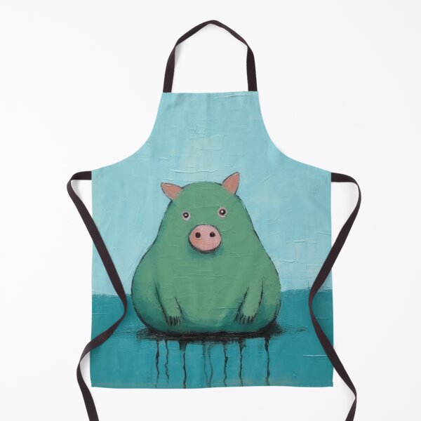 Artikelvorschau, Schwein in einem grünen Schweinestall entworfen und verkauft von YoPedro.