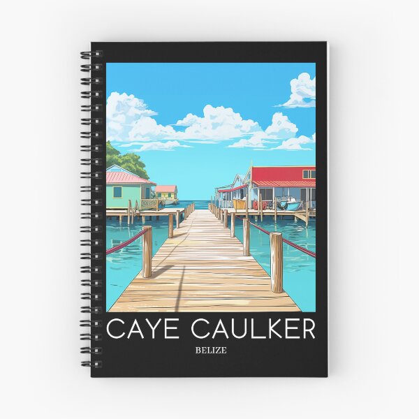 Item preview, A Pop Art Travel Print of Caye Caulker - Belize  designed and sold by StudioRedKoala.