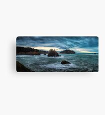 Stormy Day on the North Coast of California Canvas Print