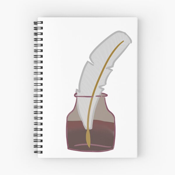 Item preview, White Quill Inkwell  designed and sold by emberaide.