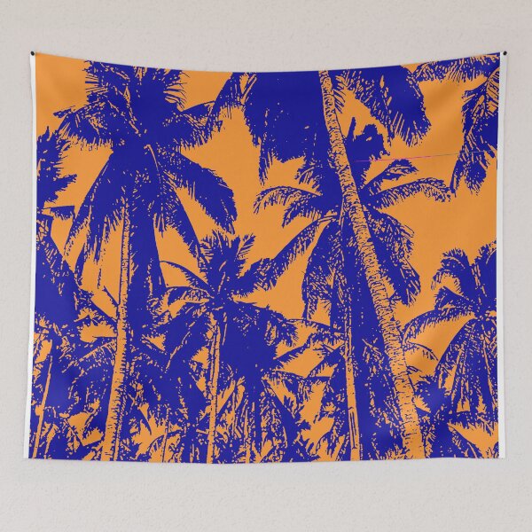 Item preview, Palm Trees in a Posterised Design designed and sold by NigelSutherland.