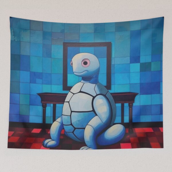 Item preview, Blue Turtle Sitting to Rest designed and sold by YoPedro.