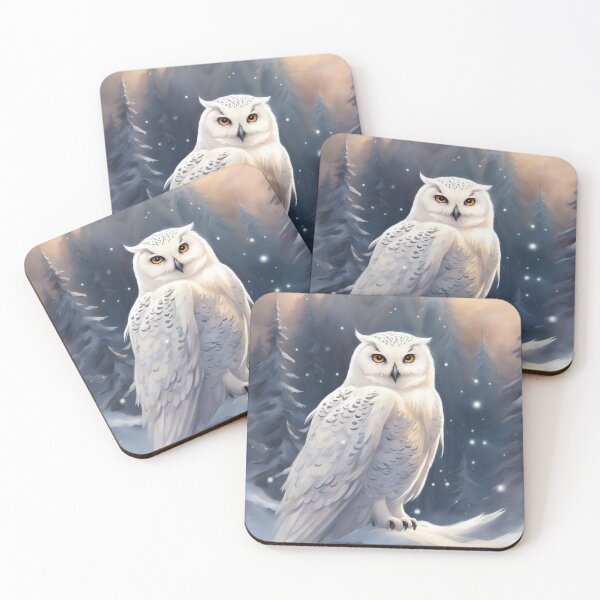 Item preview, búho blanco como la nieve designed and sold by Artyom-Ascaron.