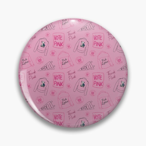 Item preview, Rise of the Pink Ladies Repeat Pattern designed and sold by stagedoormerch.