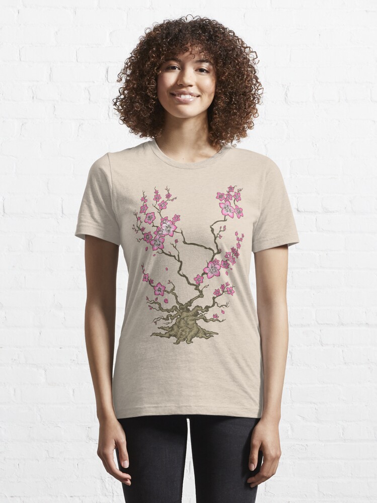 cherry blossom t shirt design