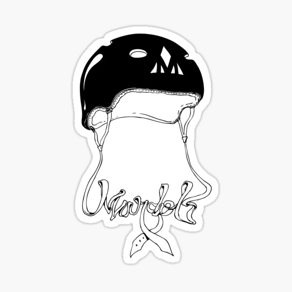 Mr Murdok - Black helmet Sticker