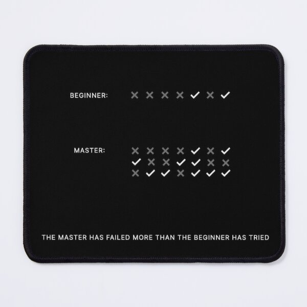 Item preview, beginner versus master designed and sold by ritusdesigns.