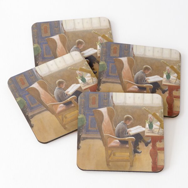 Item preview, Esbjorn at the Study Corner (1912) - Carl Larsson designed and sold by SALON DES ARTS.