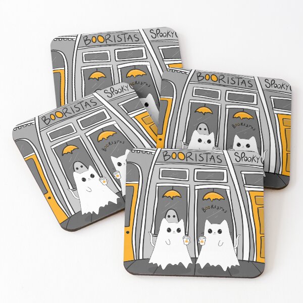 Item preview, The Boorista Cat Coffeehouse designed and sold by KilkennyCat Art.