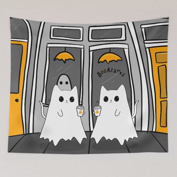 Item preview, The Boorista Cat Coffeehouse designed and sold by KilkennyCat Art.