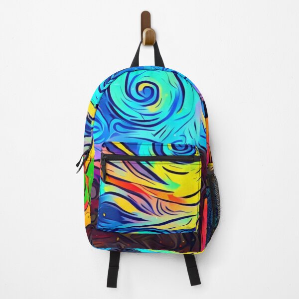 Item preview, Graffiti, van Gogh style, night sky, street art designed and sold by gringourmand.