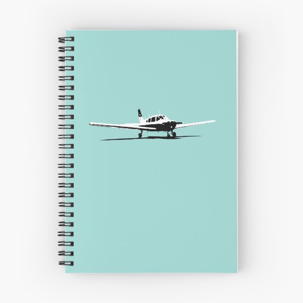 Item preview, Piper Warrior PA28 classic light aircraft black and white designed and sold by soitwouldseem.