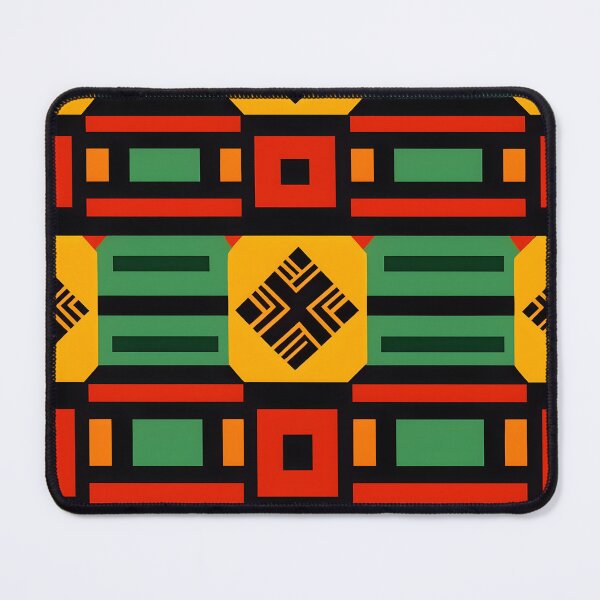 Item preview, Vibrant African Kente Pattern designed and sold by Logiamerch.